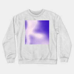 purple to white gradient Crewneck Sweatshirt